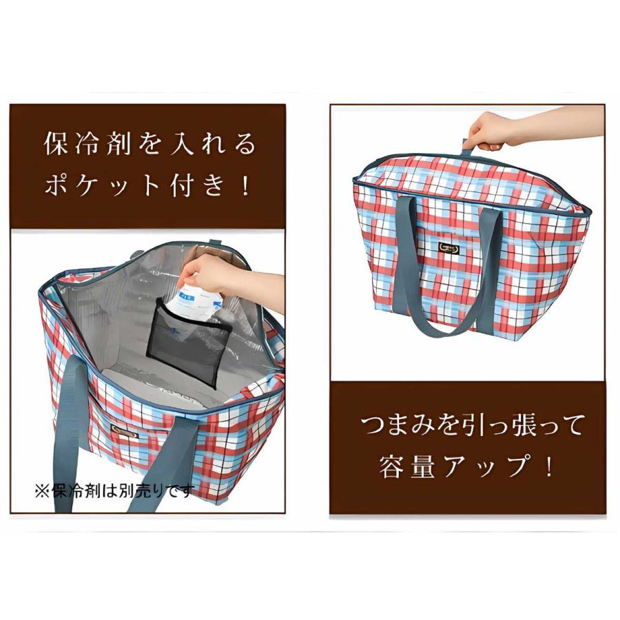 クーラーバッグ 保冷バッグ Daisy Style保冷保温トートバッグ（Lサイズ