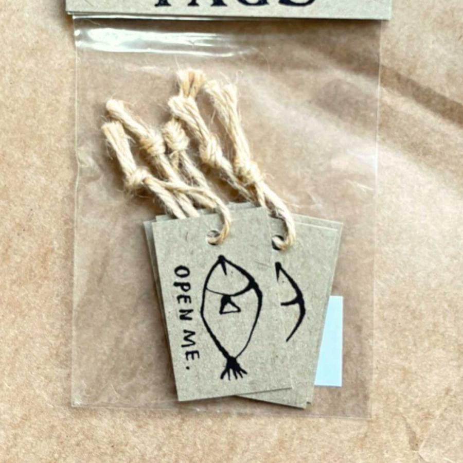 ラッピング用 タグ ギフトタグ GIFT TAGS (5枚入り) 6×3.8cm ペーパー