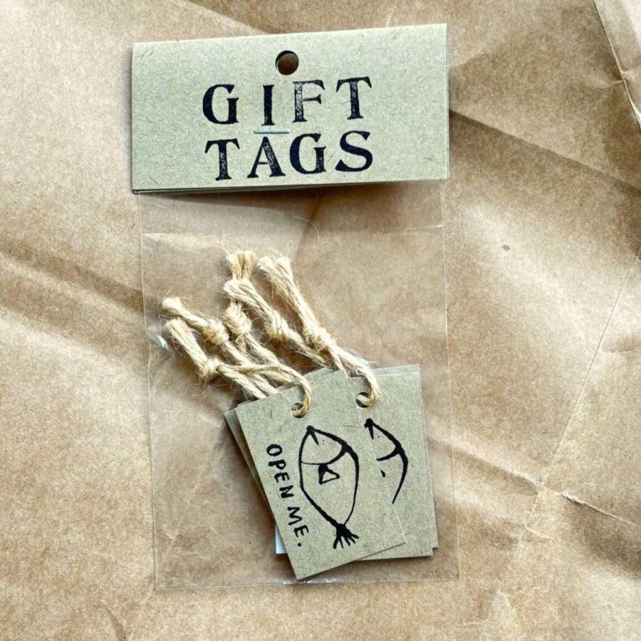 ラッピング用 タグ ギフトタグ GIFT TAGS (5枚入り) 6×3.8cm ペーパー