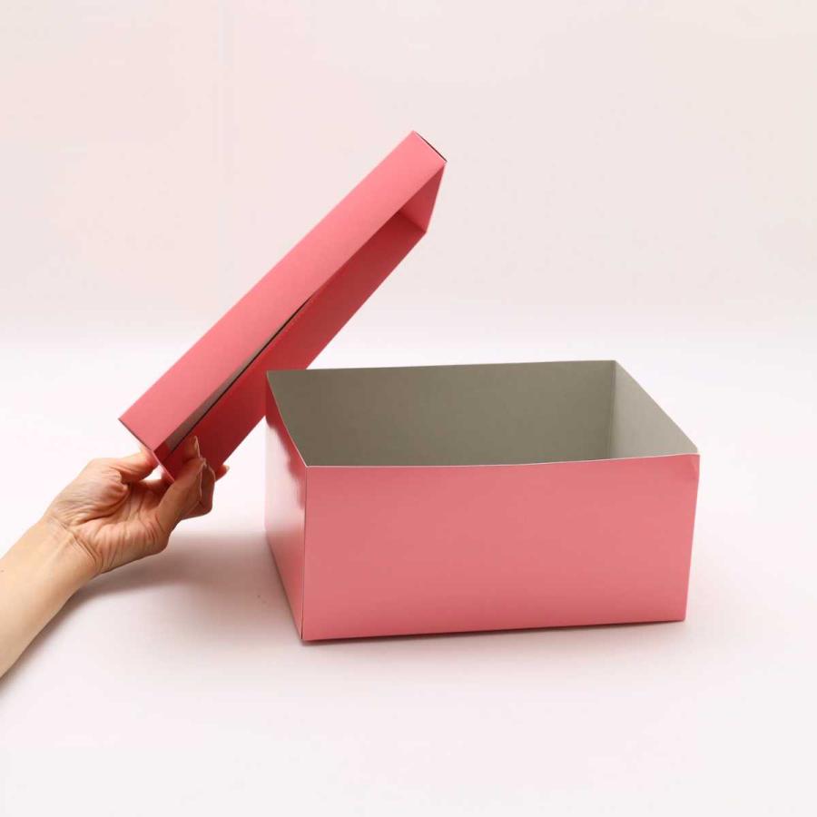 カラー ギフトボックス 130×260×120cm TA-3P 10枚入り 紙製 ピンク