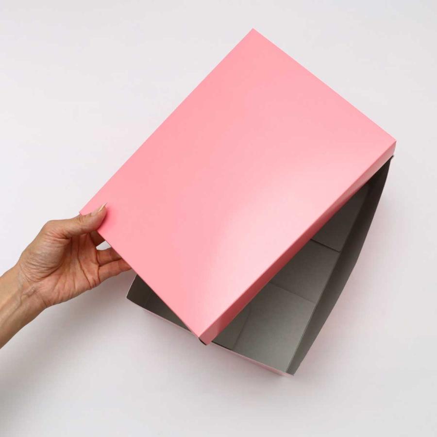 カラー ギフトボックス 130×260×120cm TA-3P 10枚入り 紙製 ピンク