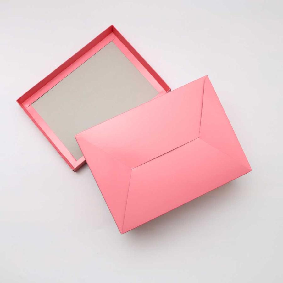 カラー ギフトボックス 130×260×120cm TA-3P 10枚入り 紙製 ピンク