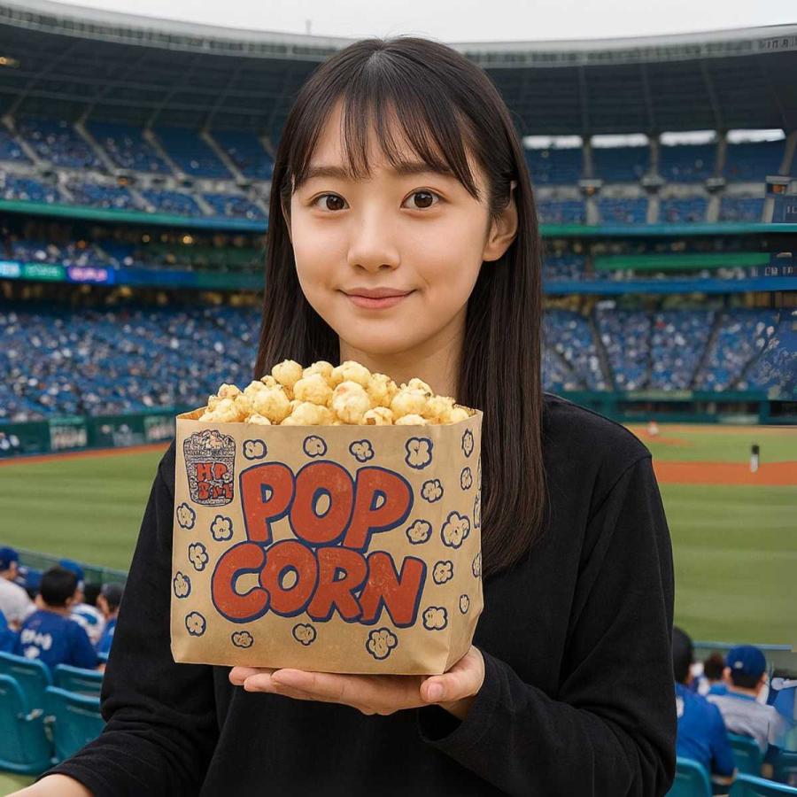 ポップコーン 袋 クラフト 紙袋 耐油性 100枚 マチ付き 215（マチ90