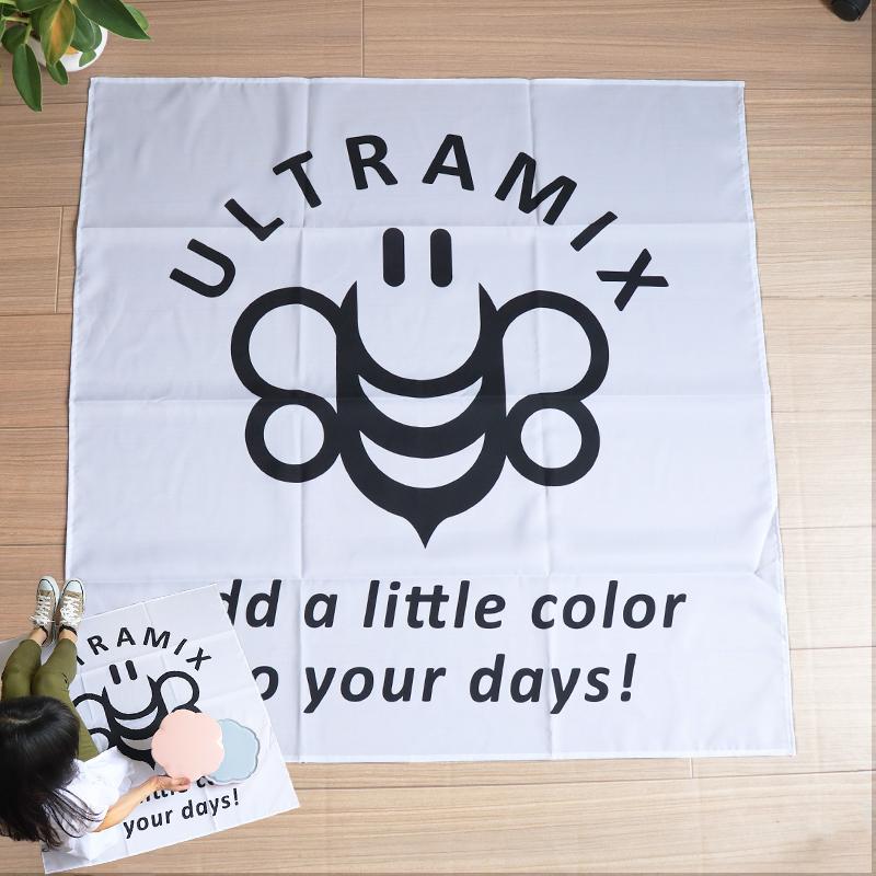 ULTRAMIX ウルトラミックス ふろしき 洗える白いピクニックシート 90