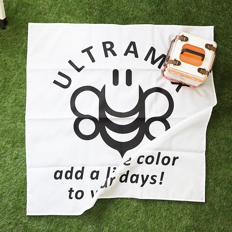 ULTRAMIX ウルトラミックス ふろしき 洗える白いピクニックシート 90