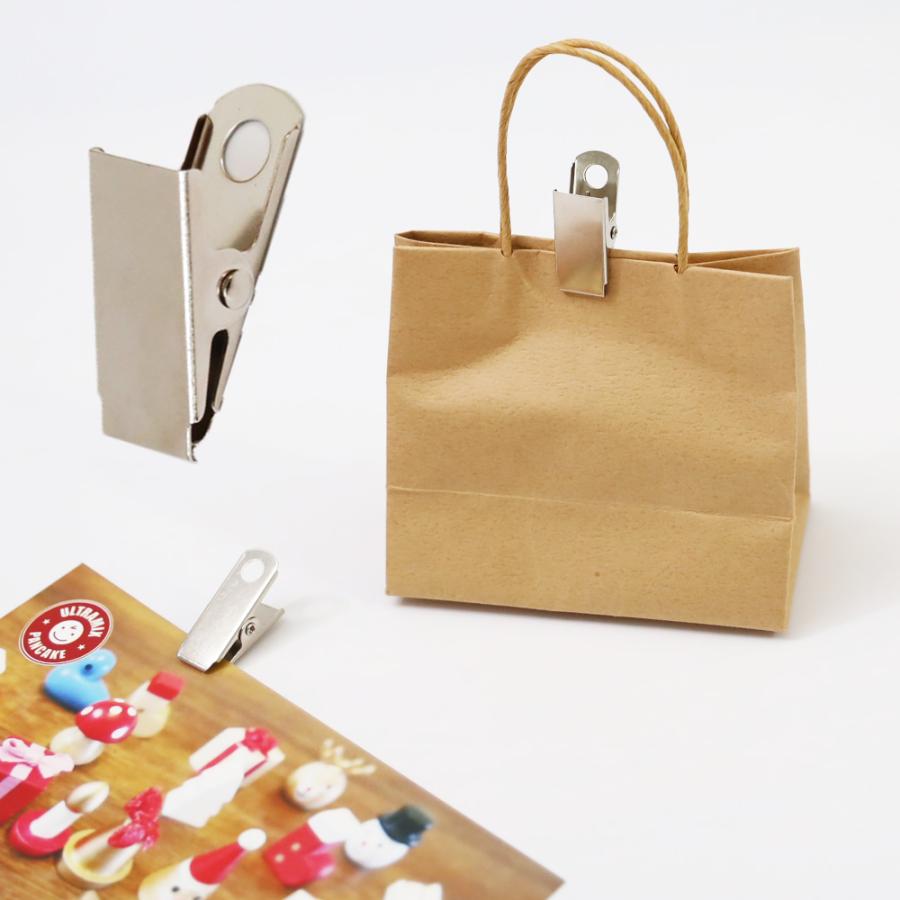 ミニクリップ 30×10mm 10個セット ステンレス パッケージング