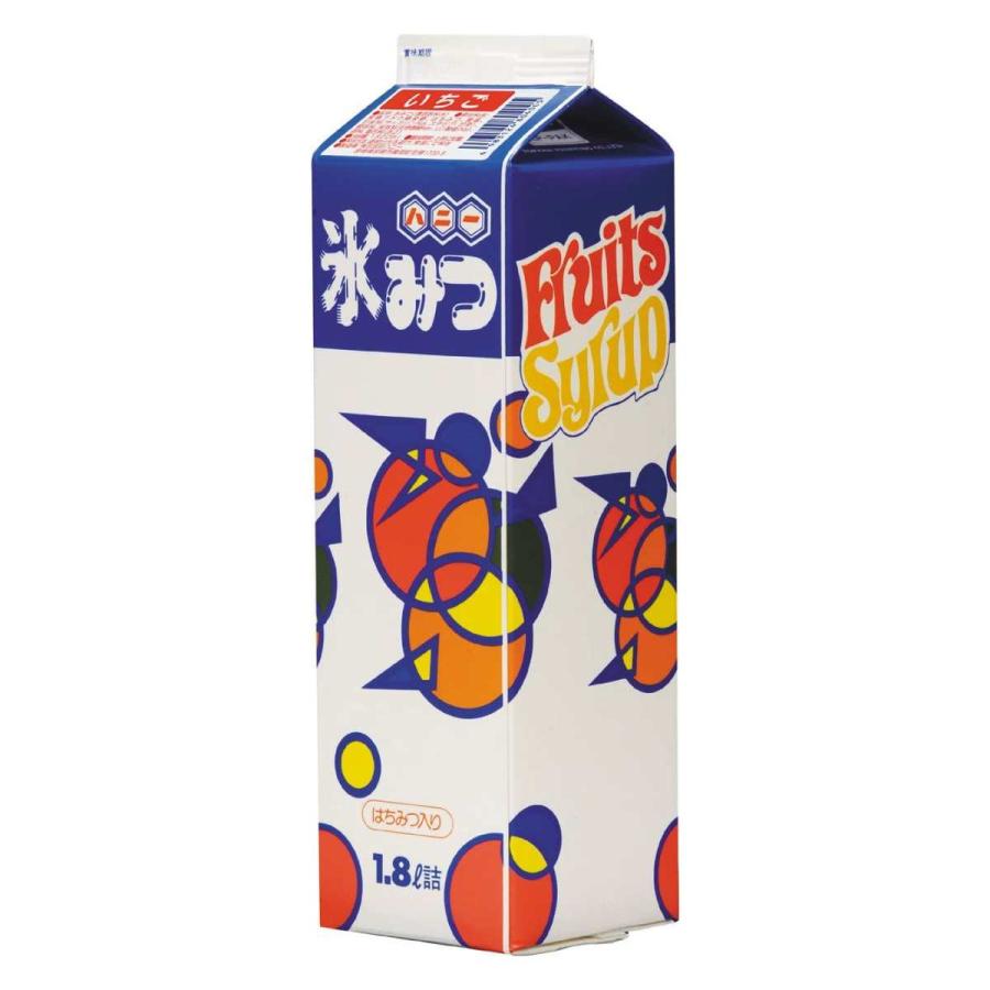 野田ハニー かき氷 シロップ セット 業務用 1.8L×8本 お好きな味を選ん