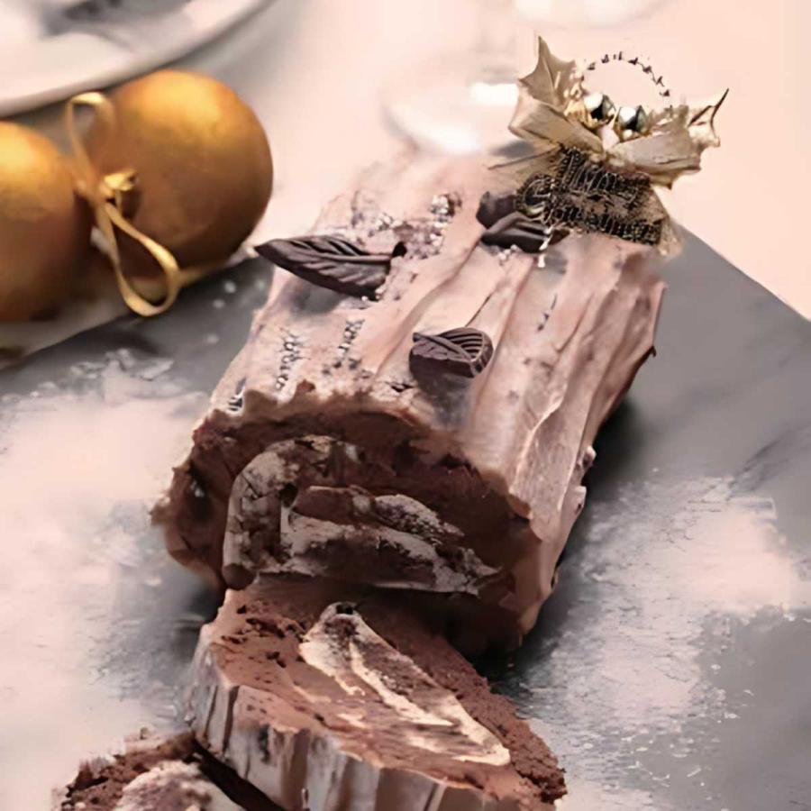 ひいらぎ 柊 クリスマス プレミアム ケーキピック 2枚葉 ゴールド