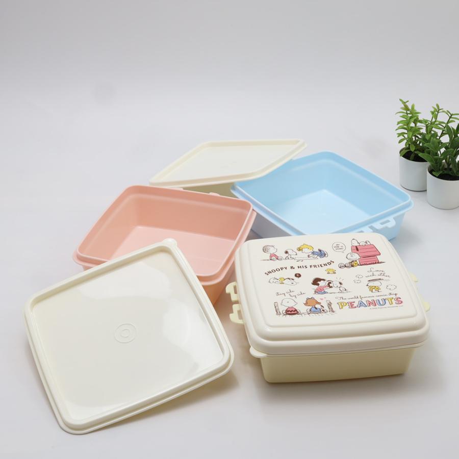 お弁当箱 ピクニック スヌーピー ＆ フレンズ 重ねて収納できる ランチ