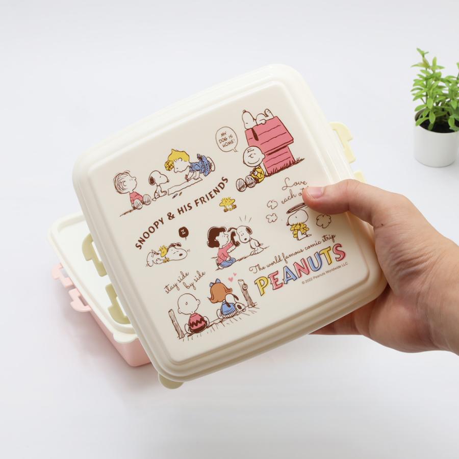 お弁当箱 ピクニック スヌーピー ＆ フレンズ 重ねて収納できる ランチ