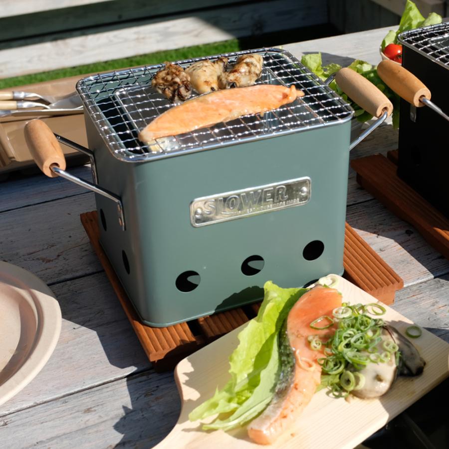 SLOWER（スロウワー） バーベキューコンロセット 1〜2人用 火鉢 ひばち