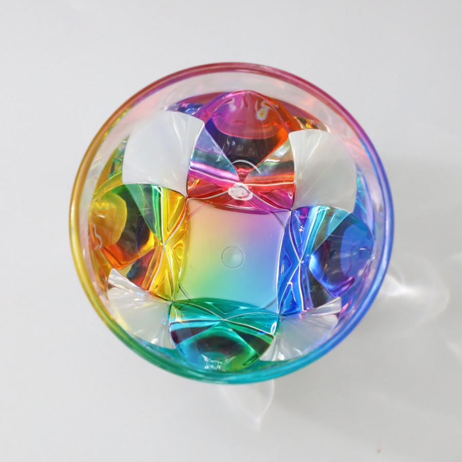 SCHON+（シェーンプラス）Rainbow Cup レインボー カップ 260ml 樹脂グラス レインボーカラー クリア グラス コップ SCHON+ byAhm｜ultramix｜03