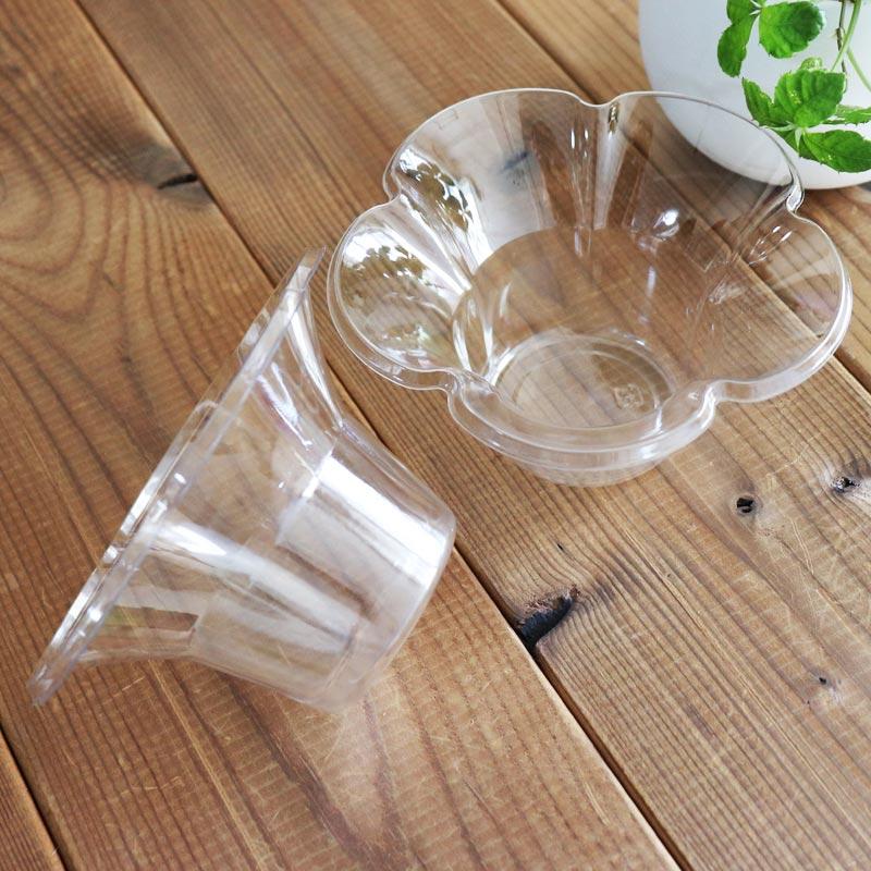 野田ハニー 業務用 かき氷用 プラカップ パンジーカップ 380ml 透明