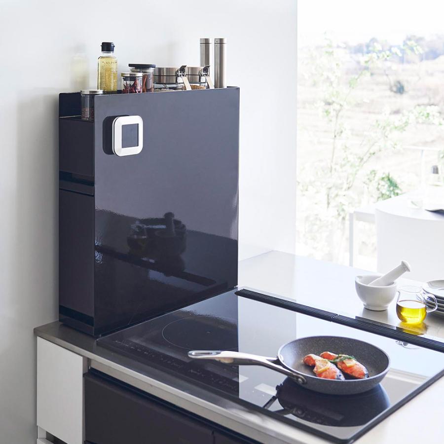 tower 隠せる調味料ラック 2段 4334/4335 タワー tower 隠せる調味料ラック 2段 4334 4335 | 送料無料