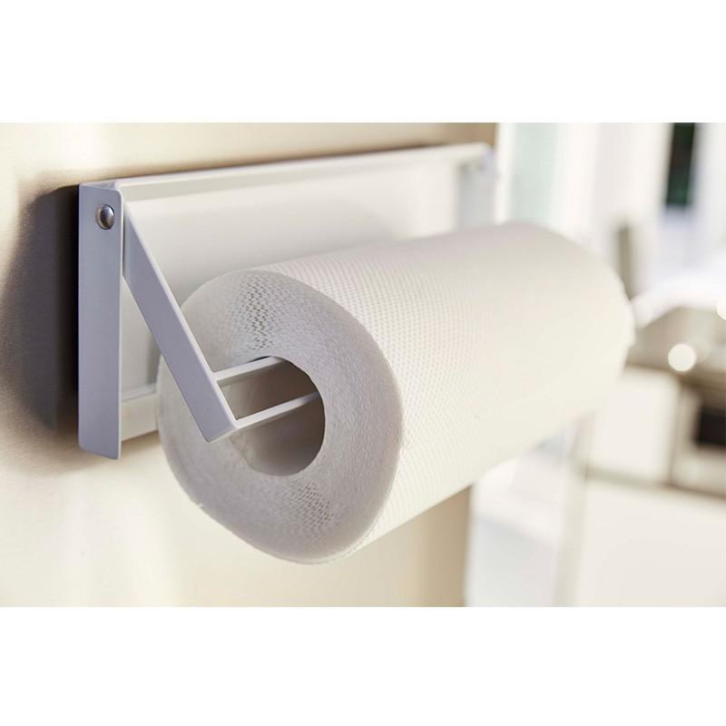 片手でカットマグネットキッチンペーパーホルダー ホワイト ブラック 4941 4942 Yamazaki 山崎実業 キッチンペーパー ホルダー マグネット 冷蔵庫 ウルトラミックス ヤフー店 通販 Yahoo ショッピング