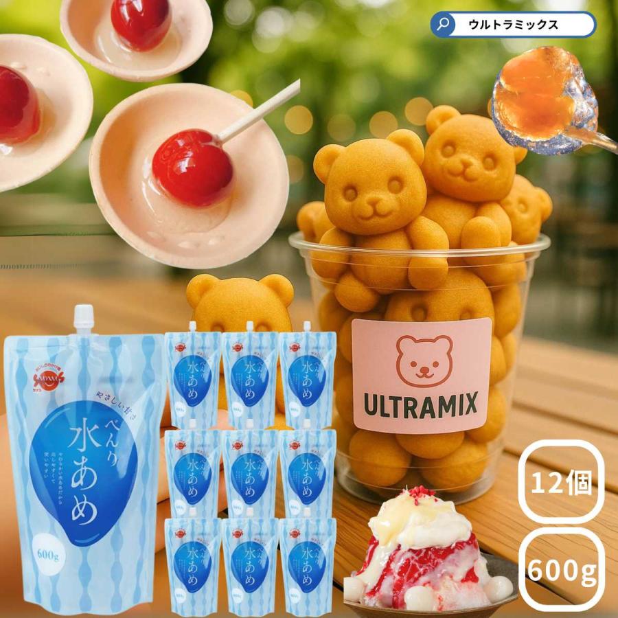 ゆみ商品 野田ハニー 業務用 べんりなやわらか 水あめ600g×12個セット（パウチ