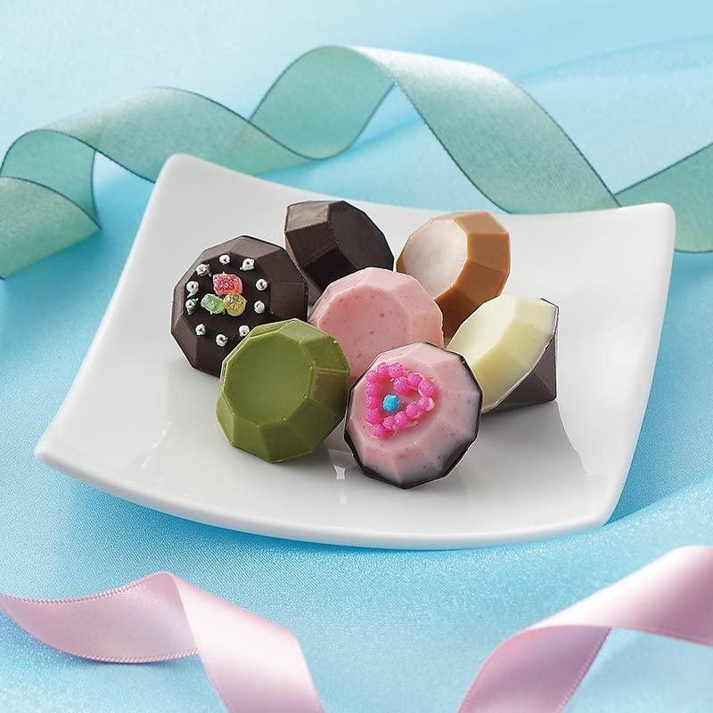 タイガークラウン チョコレートモールド キラリダイヤ(8個用 タイガークラウン チョコレートモールド キラリダイヤ(8個用