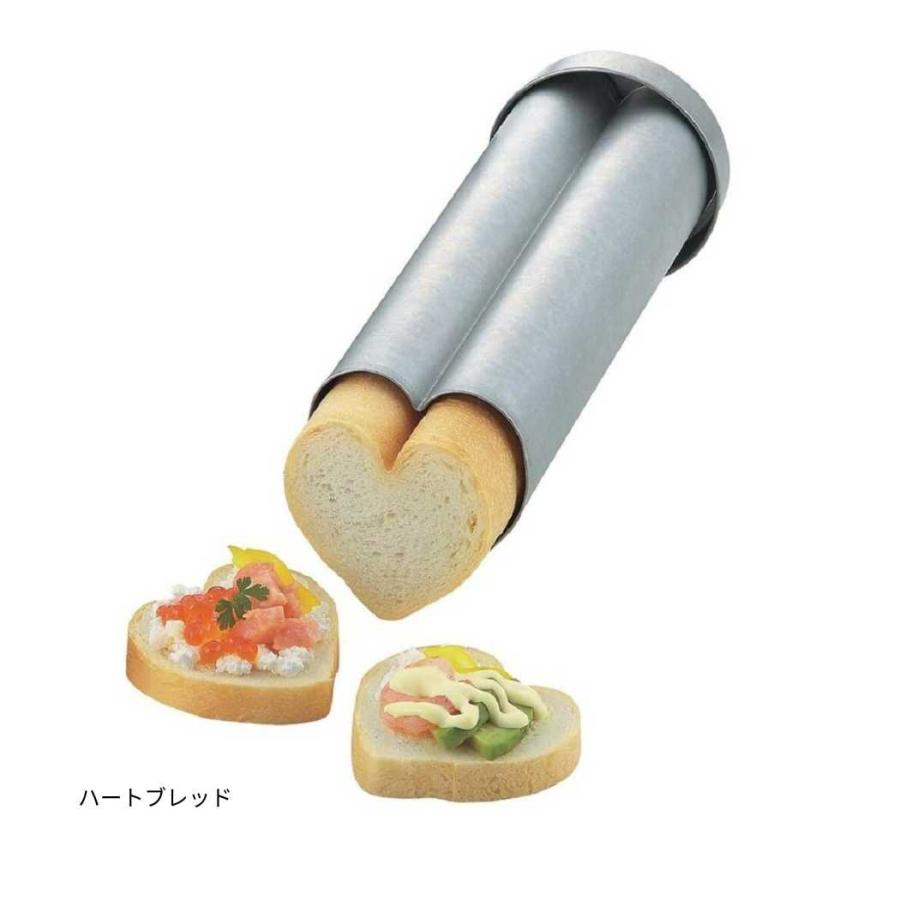 タイガークラウン 筒型のパン焼き型 パン 焼き型 ハート スター