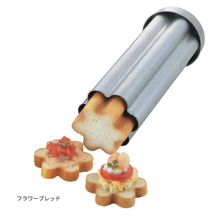 タイガークラウン 筒型のパン焼き型 パン 焼き型 ハート スター
