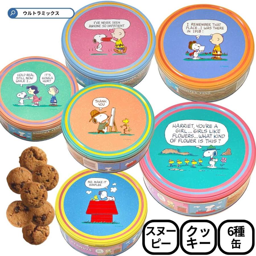 クッキー 缶 スヌーピー お菓子 詰め合わせ チョコチップクッキー 150g バレンタイン ホワイトデー 子供会 卒業 ギフト PEANUTS