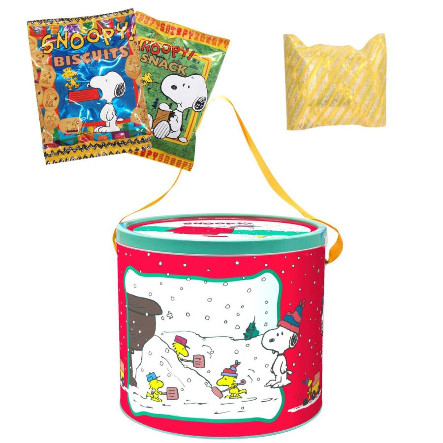 SNOOPY（スヌーピー） クリスマス お菓子 詰め合わせ 缶 クリスマス