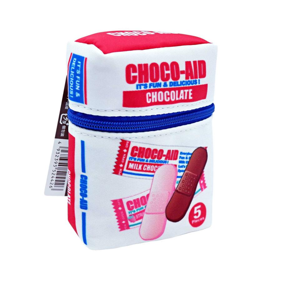 チョコレート バレンタイン チョコエイド ファブリックポーチ ポーチ