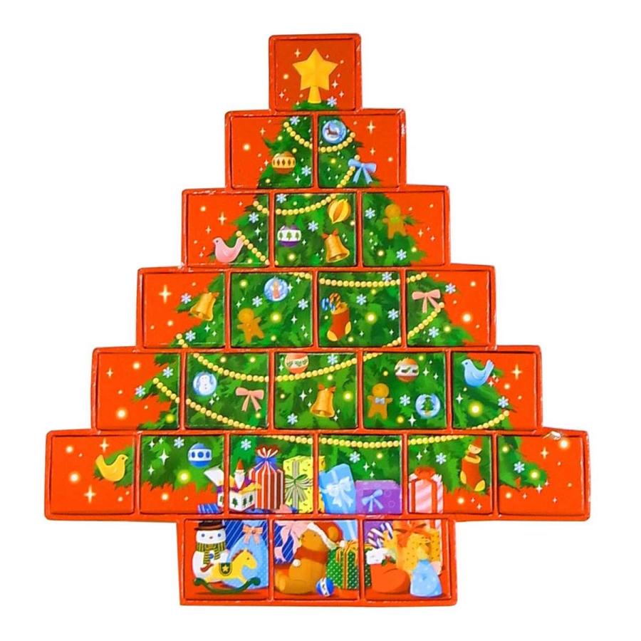アドベントカレンダー クリスマスツリー 卓上 アドベント カレンダー