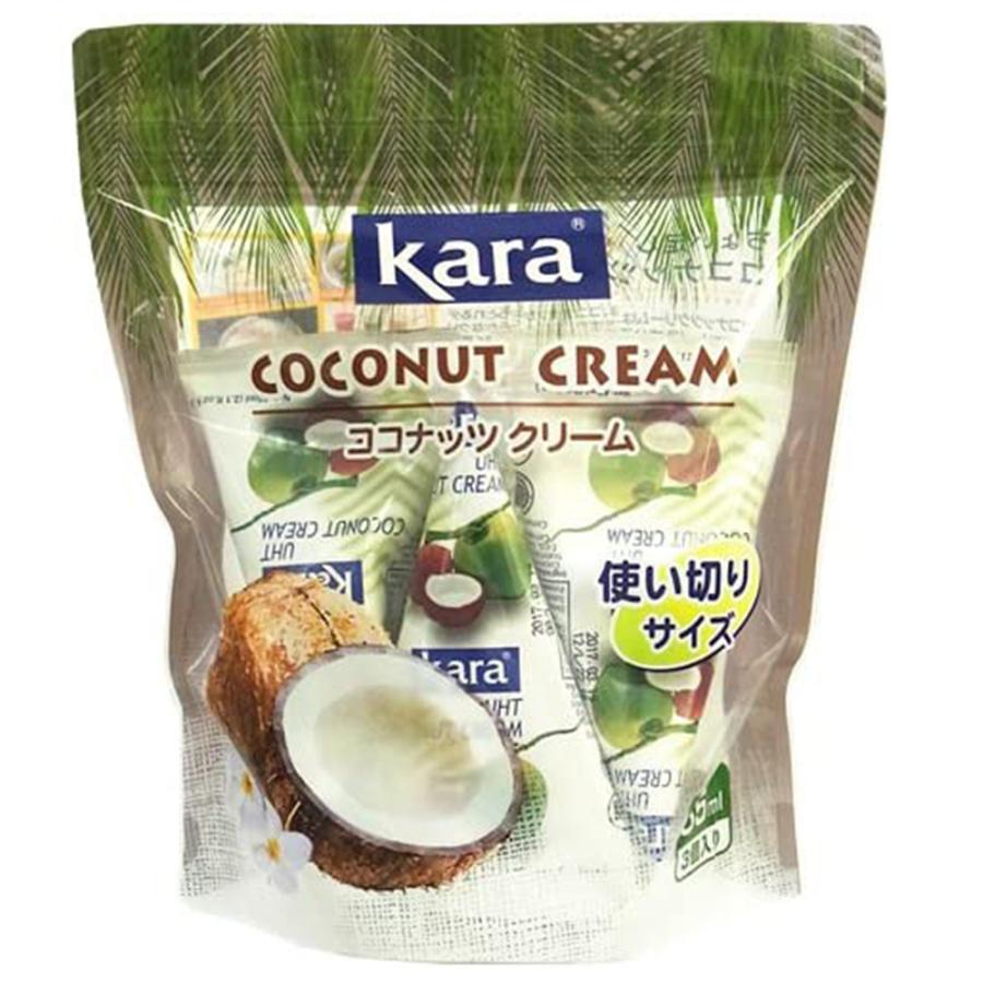 Kara ココナッツクリーム 65ml x 3P kara カラ 脂肪分 24％ 使い切り