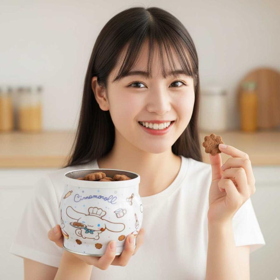 sanrio（サンリオ） シナモロール チョコチップ クッキー缶 KELSEN