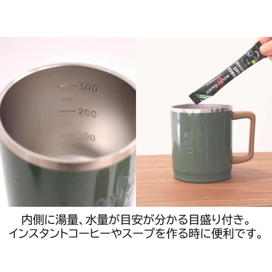 サブヒロモリ ステンレスマグ タンブラー 蓋付き ブローウィン