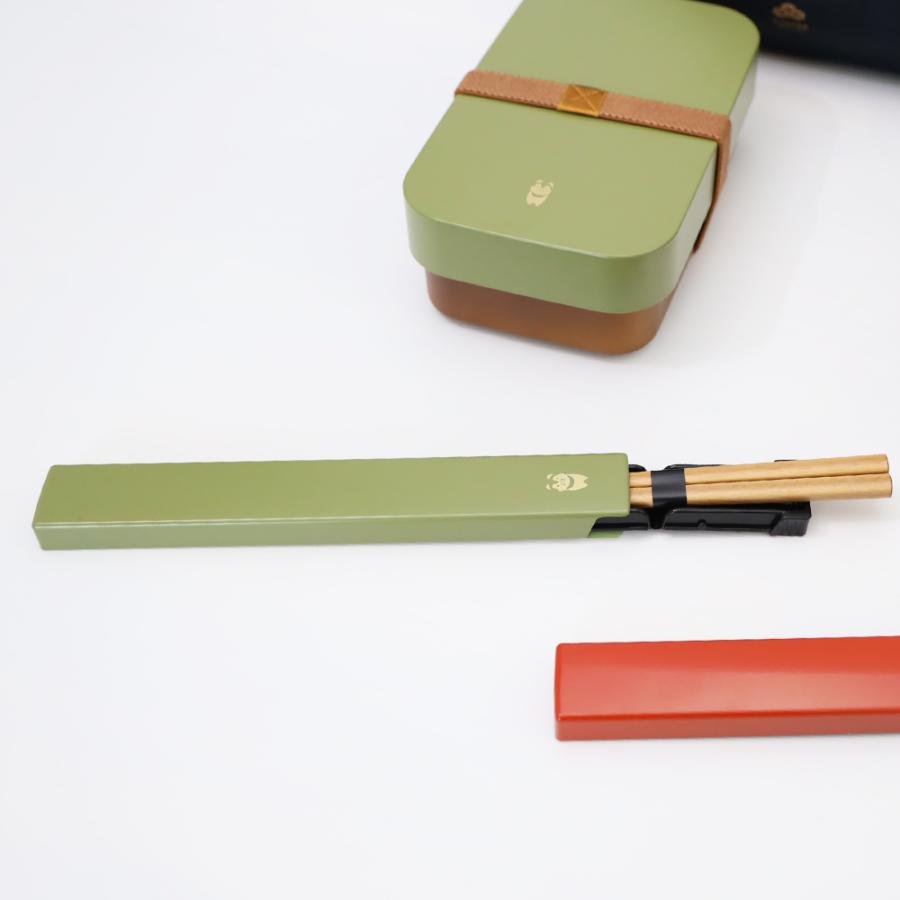 サブヒロモリ わだん みやび 箸＆箸箱 お弁当用 カトラリー 箸18cm