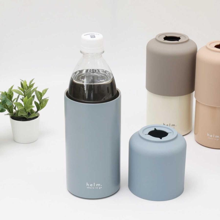 サブヒロモリ ヘルム ステンレスサーモペットボトルホルダー ペット