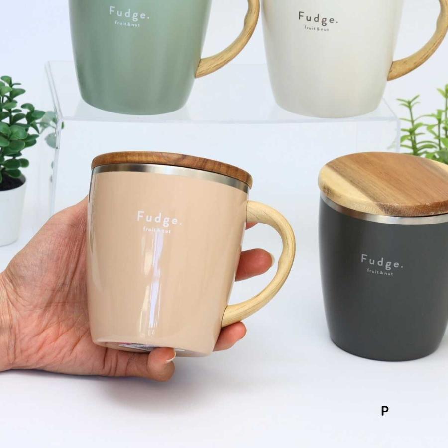 サブヒロモリ タンブラー 蓋付き ファッジ ウッディ ステンレスサーモ