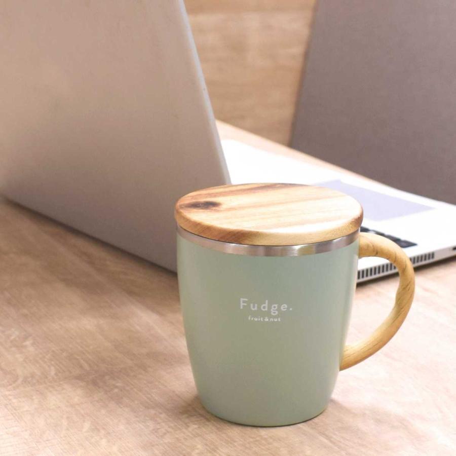 サブヒロモリ タンブラー 蓋付き ファッジ ウッディ ステンレスサーモ