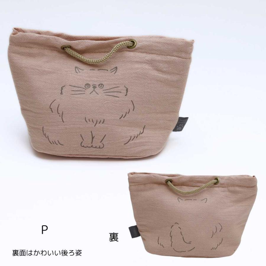 サブヒロモリ お弁当袋 お弁当入れ にゃお 保冷 手さげ おにぎりポーチ