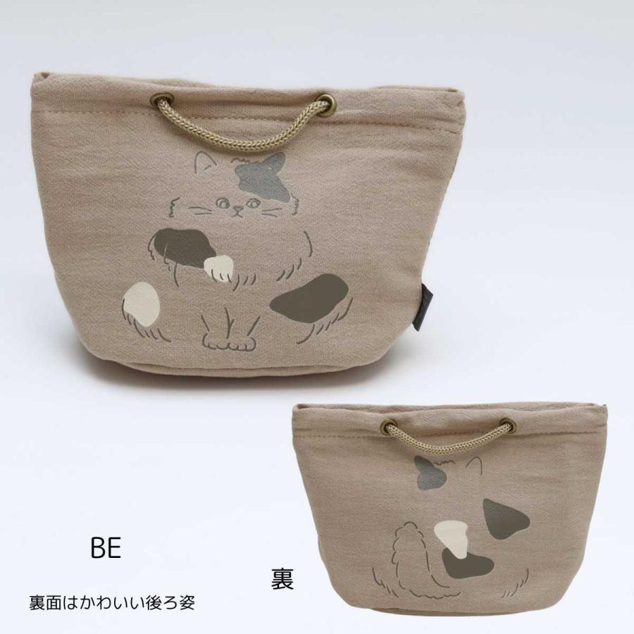 サブヒロモリ お弁当袋 お弁当入れ にゃお 保冷 手さげ おにぎりポーチ