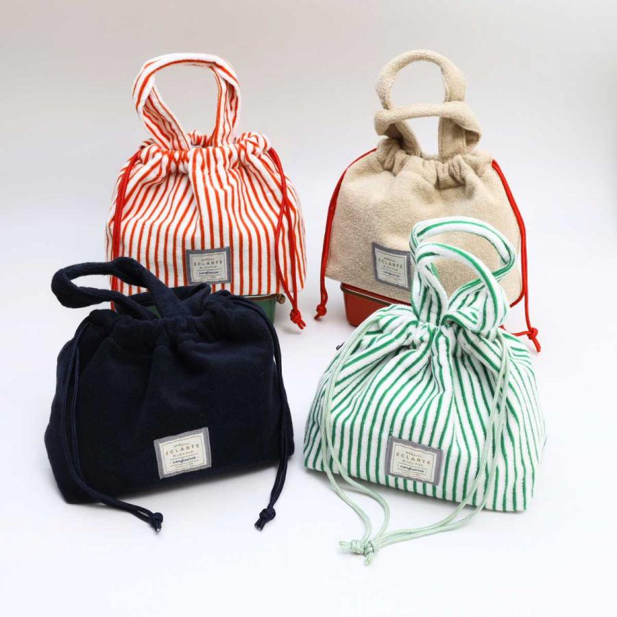 サブヒロモリ ランチバッグ お弁当袋 巾着ポーチ かわいい おしゃれ
