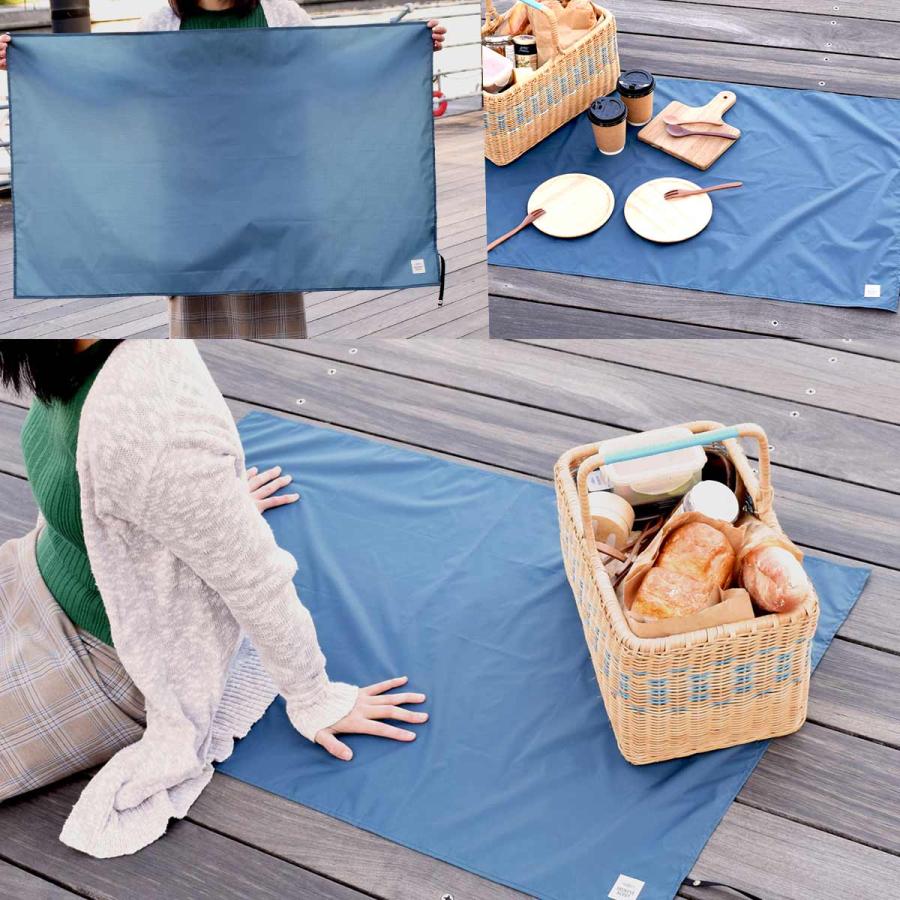 サブヒロモリ レジャーシート 一人用 コンパクト 1人用 106×66cm