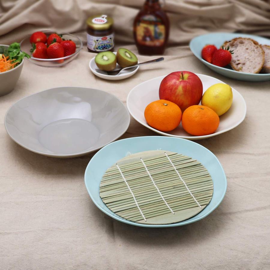 サブヒロモリ 食器 樹脂 樹脂食器 スピラ すのこ付深型プレート 直径