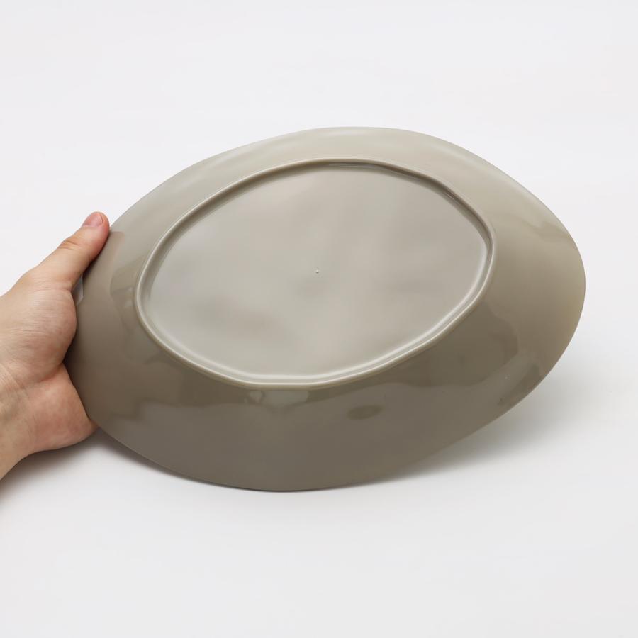 【稀少♦️超レア品】 大皿 サービスプレート トレー オーバル 透かし メッシュ サブヒロモリ 食器 樹脂 樹脂食器 スピラ オーバルプレート 26.7×19.6