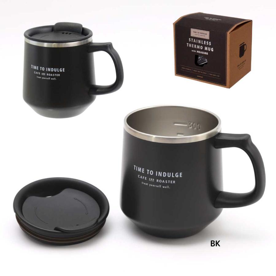 サブヒロモリ トリーツ 目盛り付 ステンレス サーモマグカップ