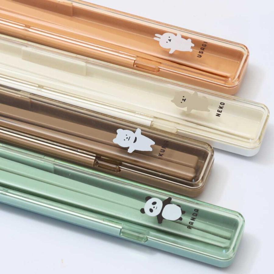 サブヒロモリ 箸 箸ケース 箸箱 お弁当カトラリー ムームー 抗菌箸