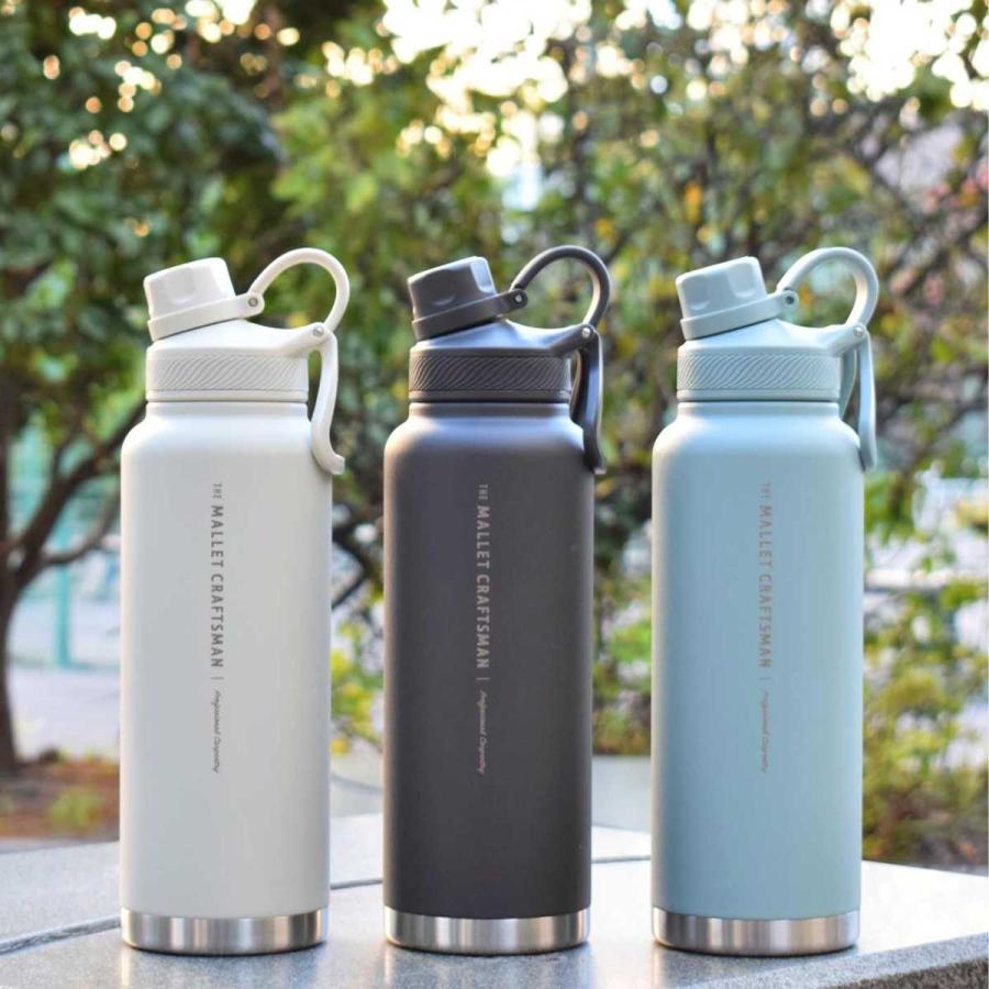 サブヒロモリ 水筒 大容量 直飲み ステンレスボトル 水筒 1.2L 大容量