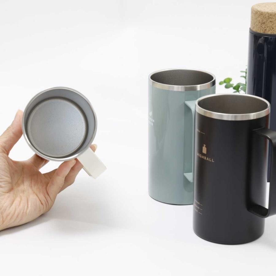 BISQUE ビール ジョッキ ステンレス ビアジョッキ ビア＆サワー