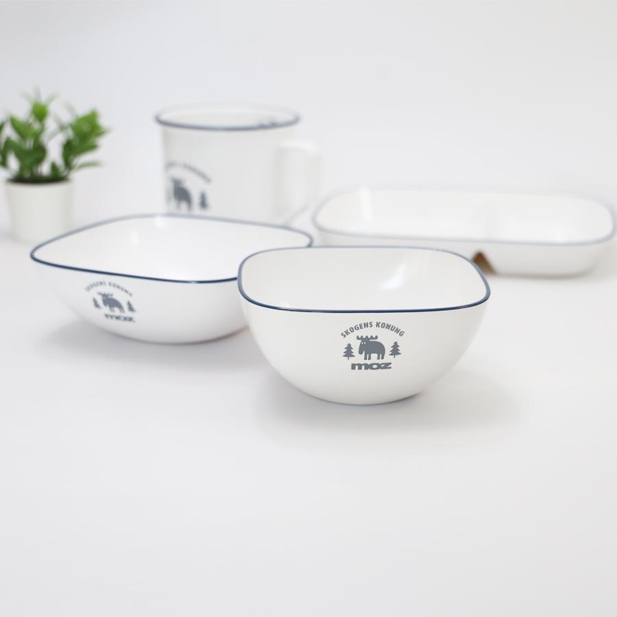 moz（モズ） ボウル 14cm/12.5cm ホーロー風 樹脂 プラスティック 食器