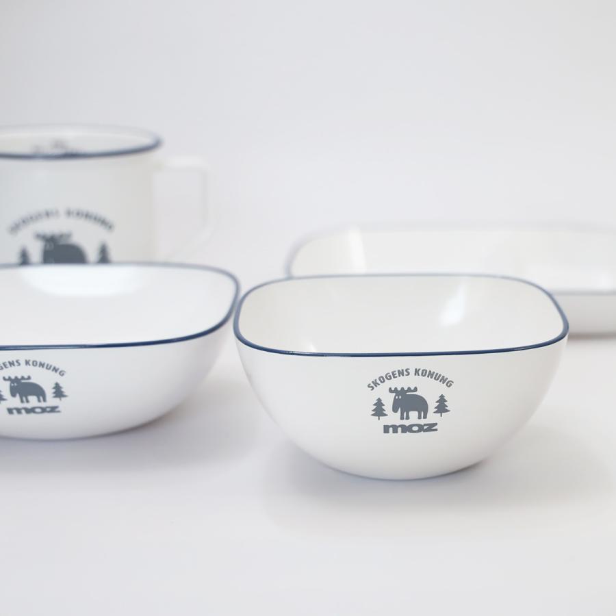 moz（モズ） ボウル 14cm/12.5cm ホーロー風 樹脂 プラスティック 食器