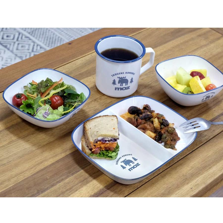 moz（モズ） ボウル 14cm/12.5cm ホーロー風 樹脂 プラスティック 食器