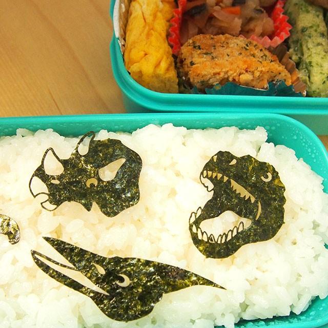 のりあーと 恐竜 キャラ弁 デコ弁 のり 海苔 トッピング オリジナル ウルトラミックス ヤフー店 通販 Yahoo ショッピング