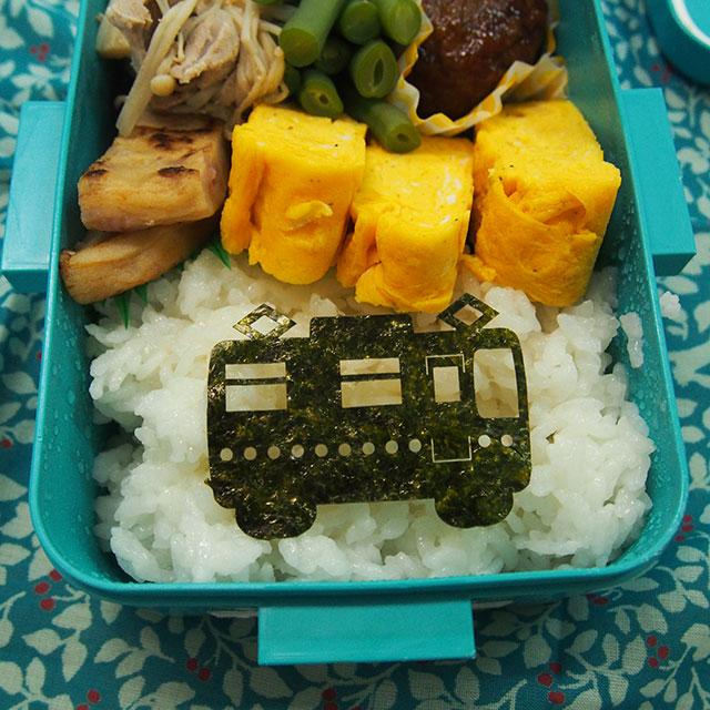 のりあーと 電車 キャラ弁 デコ弁 のり 海苔 トッピング オリジナル
