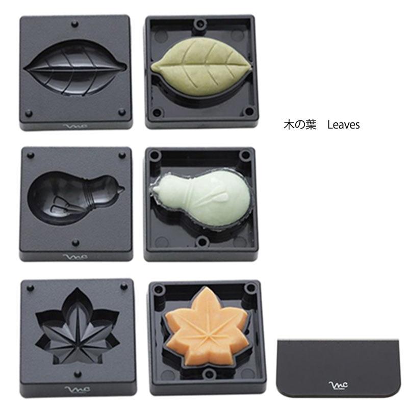 スケーター 手作り和菓子道具 練りきり型（花シリーズ・ねこシリーズ